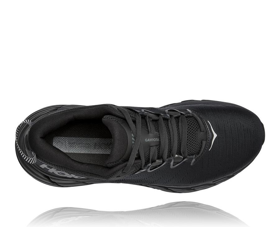 Tenis Hoka One One Hombre Negros - Gaviota 3 - BQYF67158